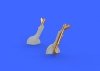 Eduard 672134  Spitfire Mk. IX legs BRONZE EDUARD 1/72